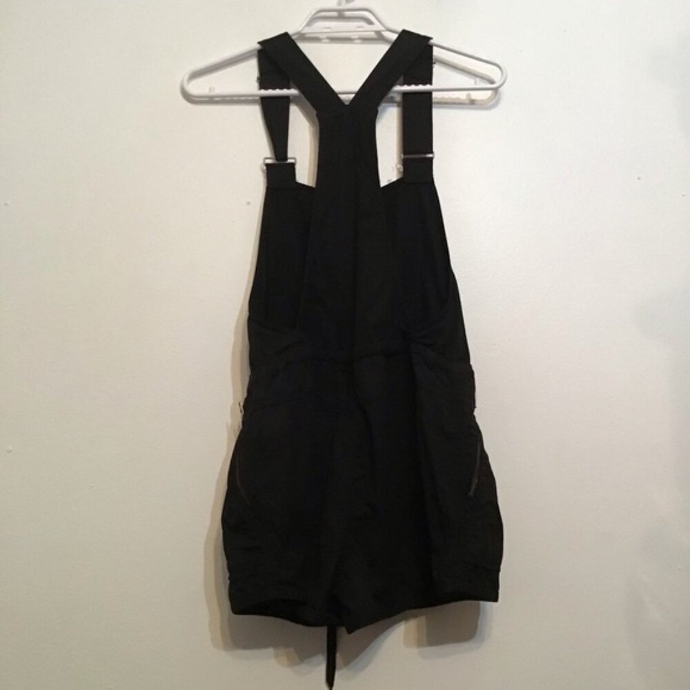 Aritzia Wilfred Free Beatriz RomperDrawstring overall romper Black - Picture 6 of 11